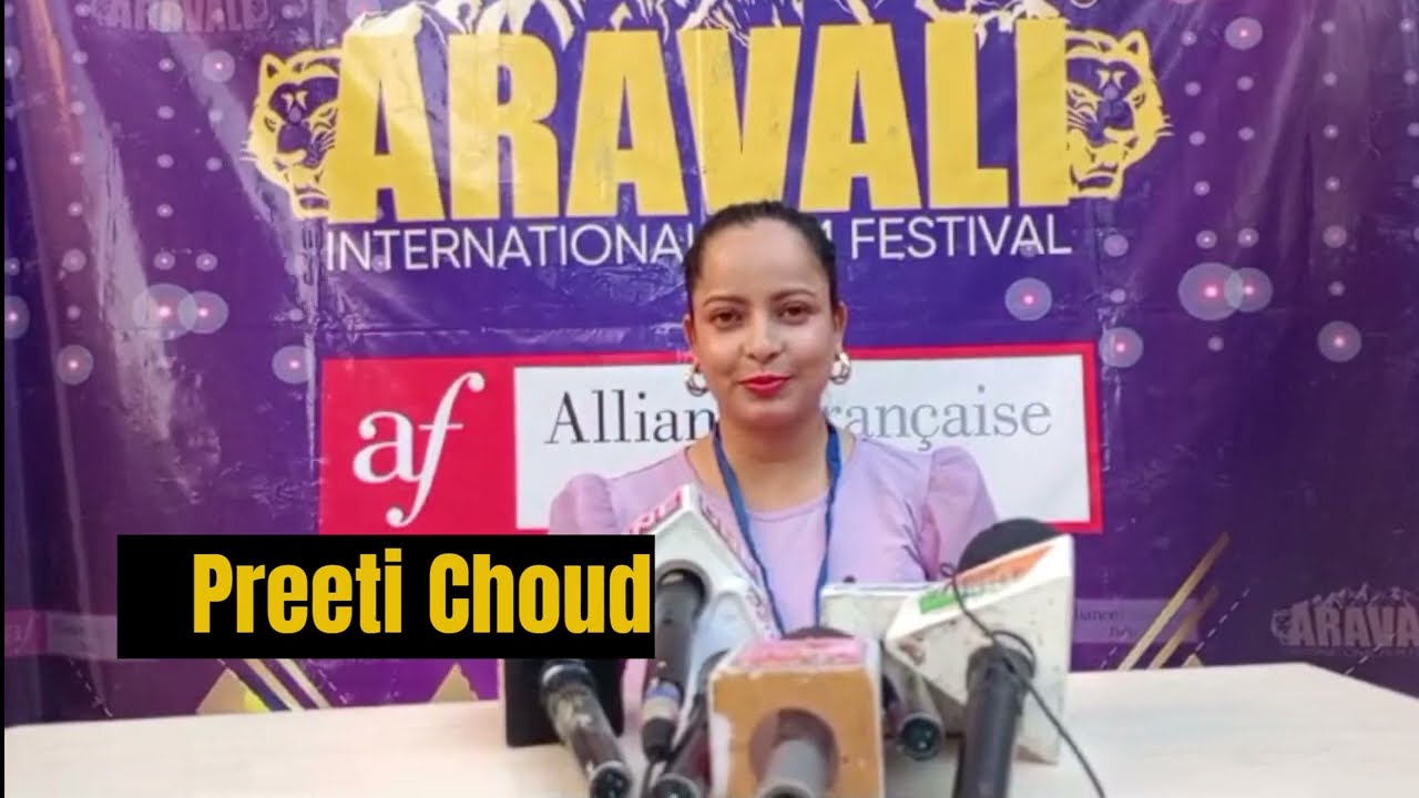 Preeti Choudhary | Actress | Aravali International Film Festival | April 2024